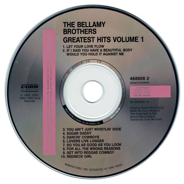 The Bellamy Brothers Greatest Hits : CD